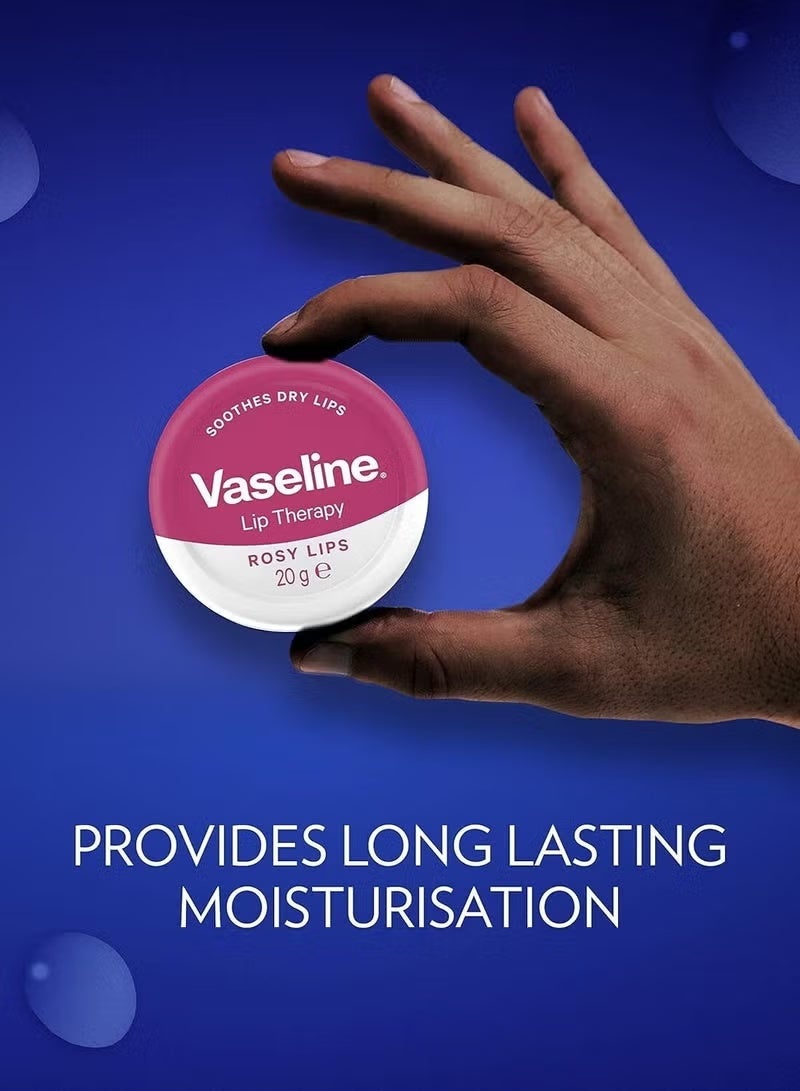 Vaseline Original - Lip Therapy Pink Lip Balm 20g - Image 3